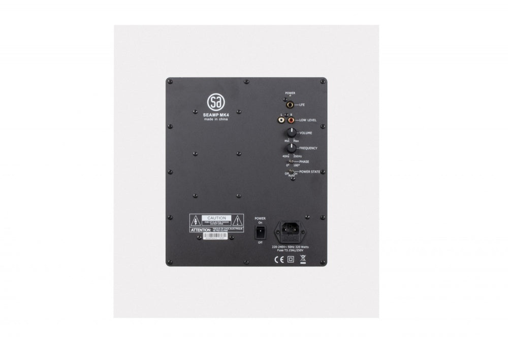 System Audio Saxo SUB 10 aktív mélysugárzó, fehér - 2