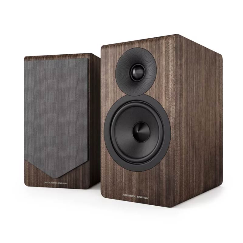 Acoustic Energy AE300.2 állványos hangfal, dió