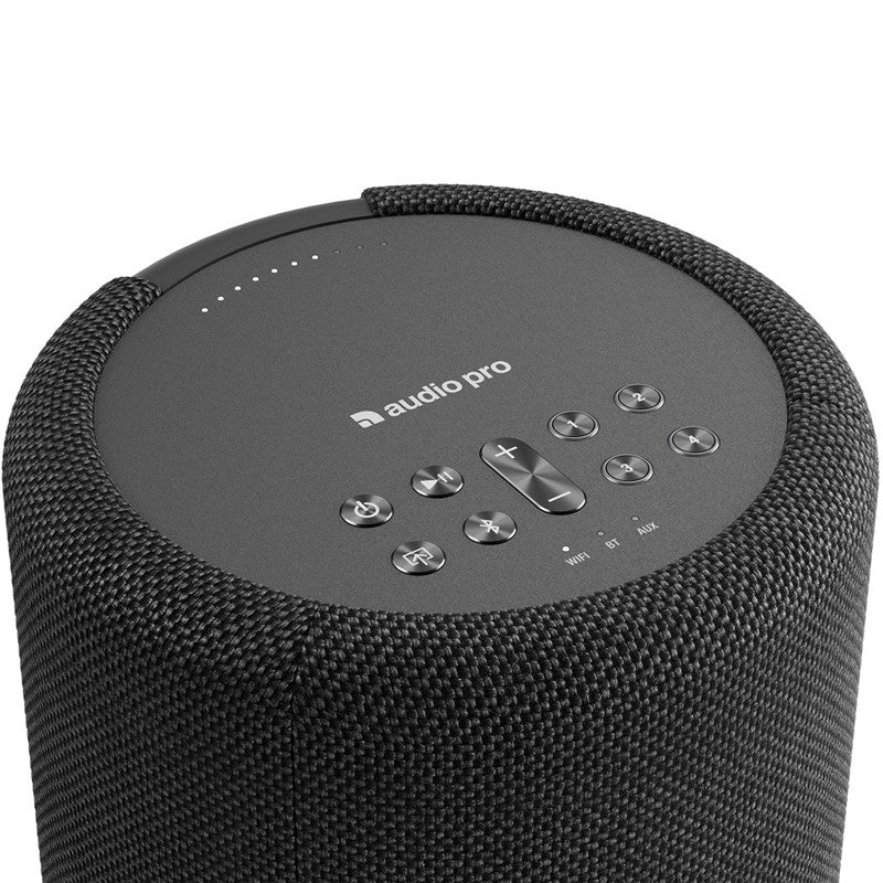 Audio Pro A10 MkII W Bluetooth, Wi-Fi hangsugárzó, fekete - 2