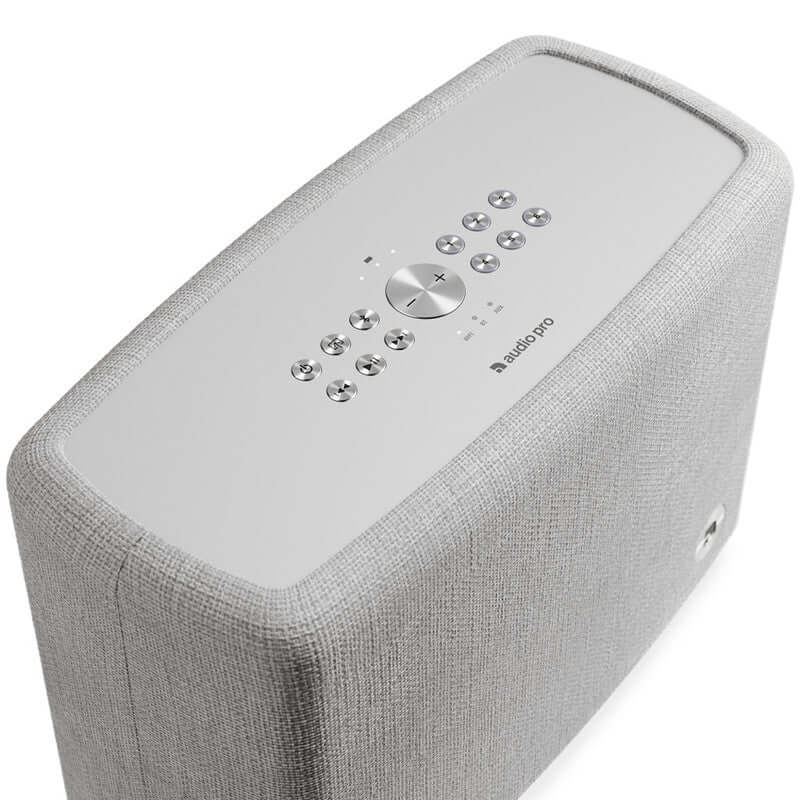 Audio Pro A15 MkII W Bluetooth, Wi-Fi hangsugárzó, világos szürke - 2