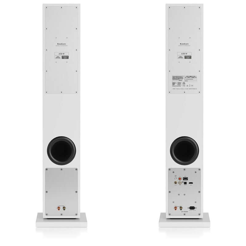 Audio Pro A38 W vezeték nélküli multiroom hangfal, fehér - 3