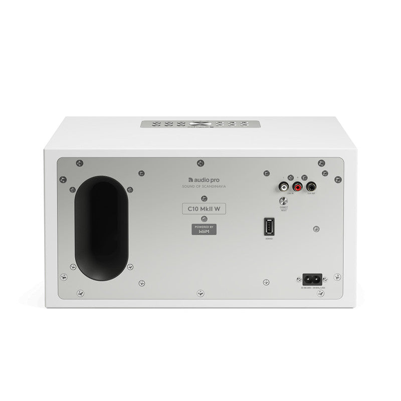 Audio Pro C10 MkII W vezeték nélküli multiroom hangszóró, fehér - 3