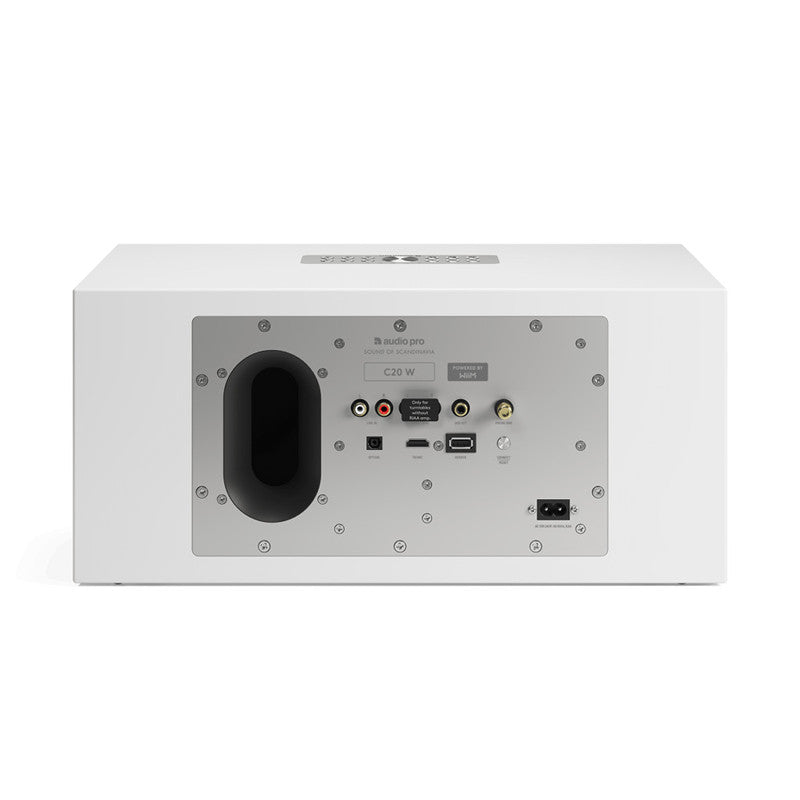 Audio Pro C20 MkII W vezeték nélküli multiroom hangszóró, fehér - 3