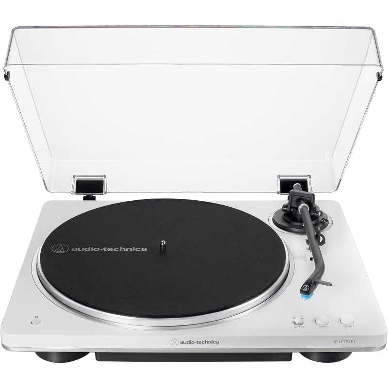 Audio-Technica LP70XBT Bluetooth kapcsolattal automata lemezjátszó, fehér