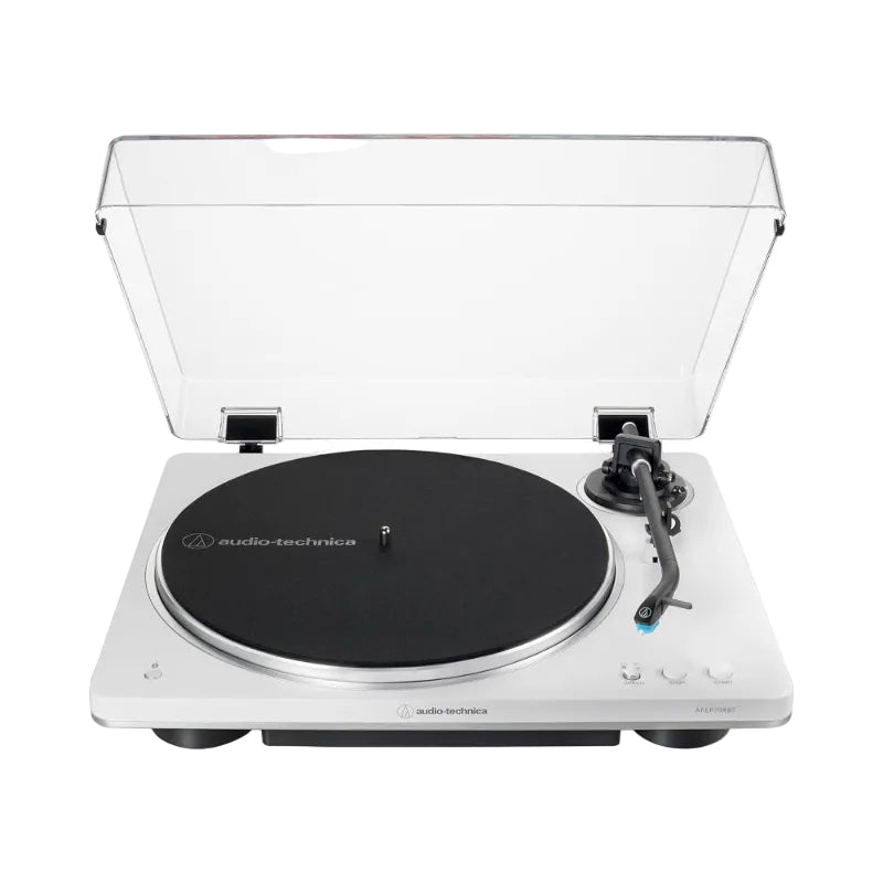 Audio-Technica LP70XBT Bluetooth kapcsolattal automata lemezjátszó, fehér