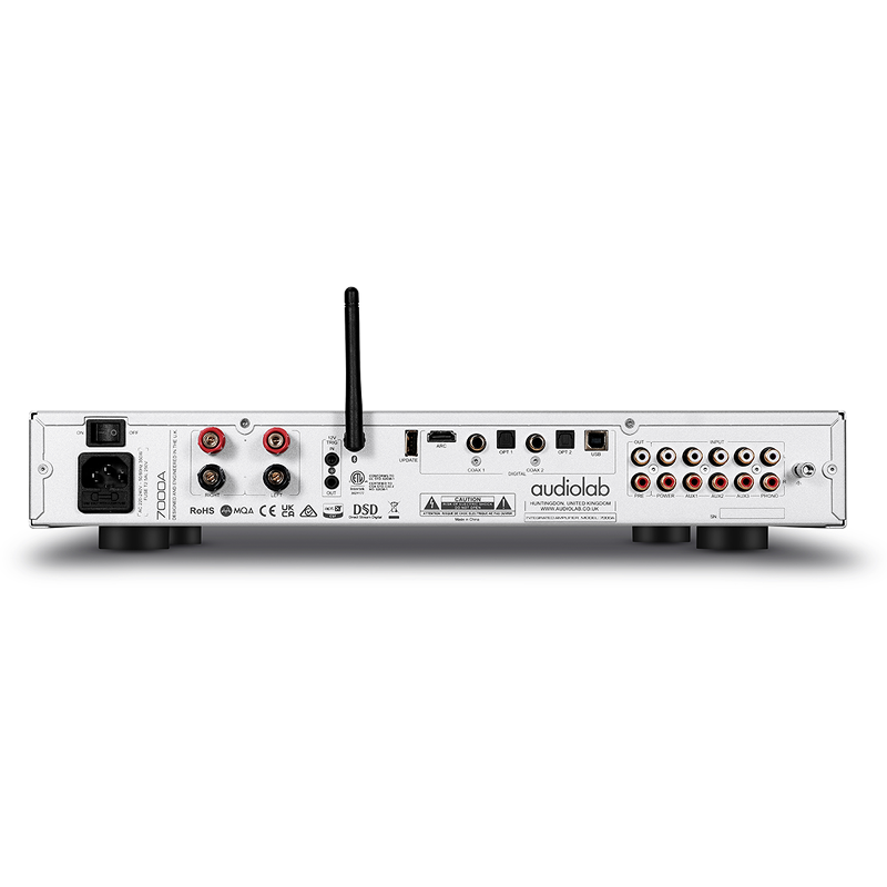 Audiolab 7000A sztereó erősítő, ezüst színben - 2
