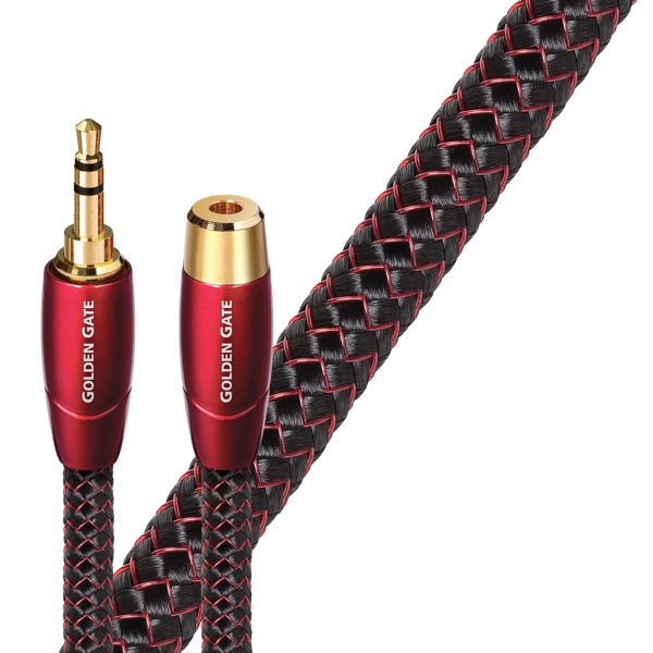 Audioquest Golden Gate analóg interconnect hosszabbító kábel 3.5mm jack-jack, 2.0 m