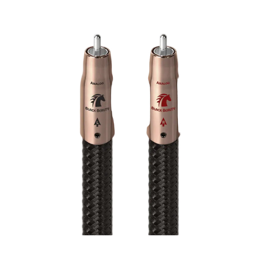 Audioquest Black Beauty RCA analóg összekötő kábel 1.5 m
