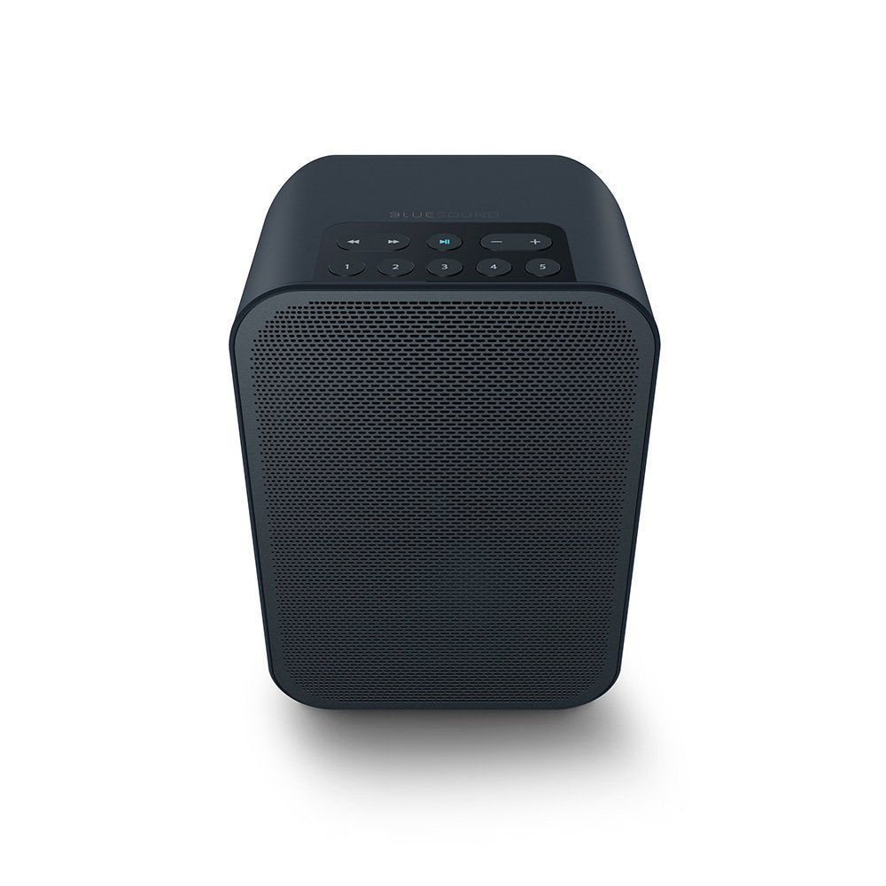 Bluesound PULSE FLEX 2i hálózatképes Wifi és Bluetooth hangszóró fekete színben
