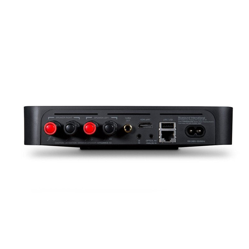 Bluesound Powernode Edge, hálózatos sztereó erősítő, fekete színben - 3