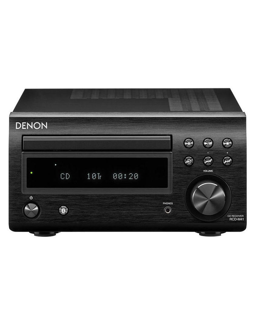 Denon RCD-M41 mini hifi fekete színben