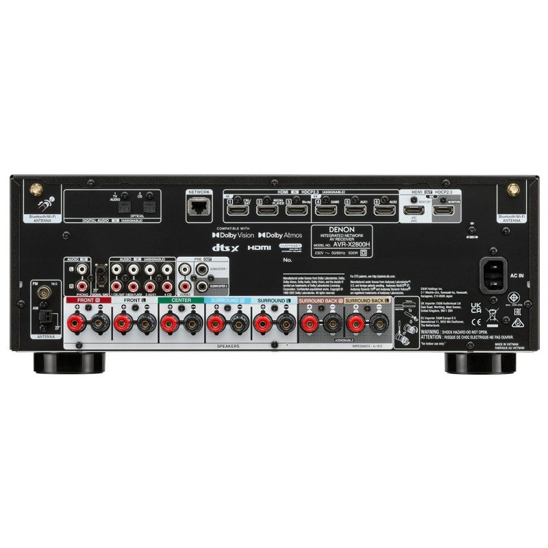 Denon AVR-X2800H házimozi erősítő - 2