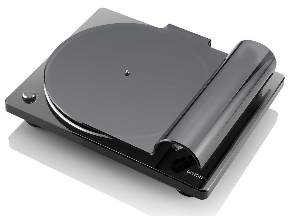 Denon DP-400 analóg lemezjátszó, fekete színben - 3