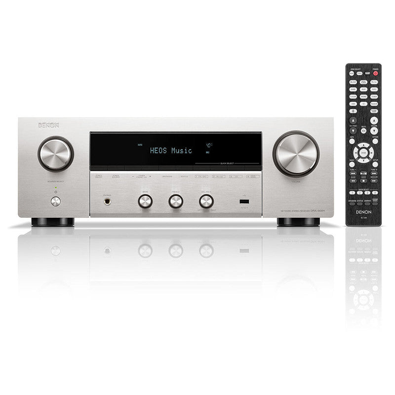 Denon DRA-900H sztereó rádióerősítő HDMI csatlakozással, ezüst