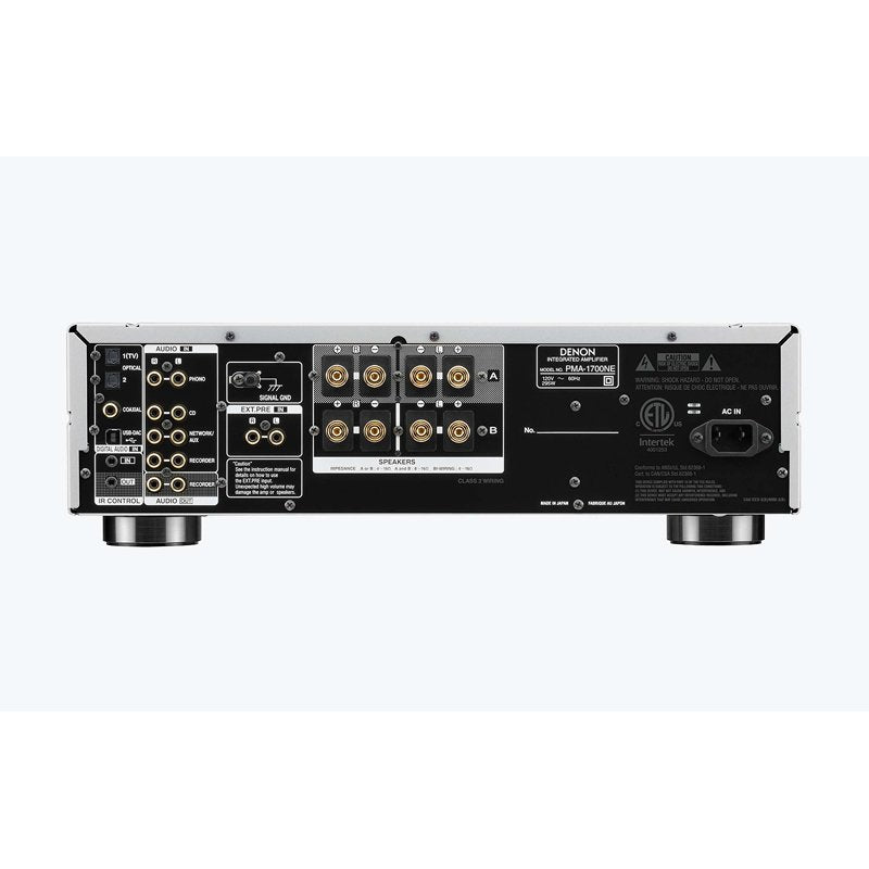 Denon PMA-1700NE sztereó erősítő, fekete színben. - 2