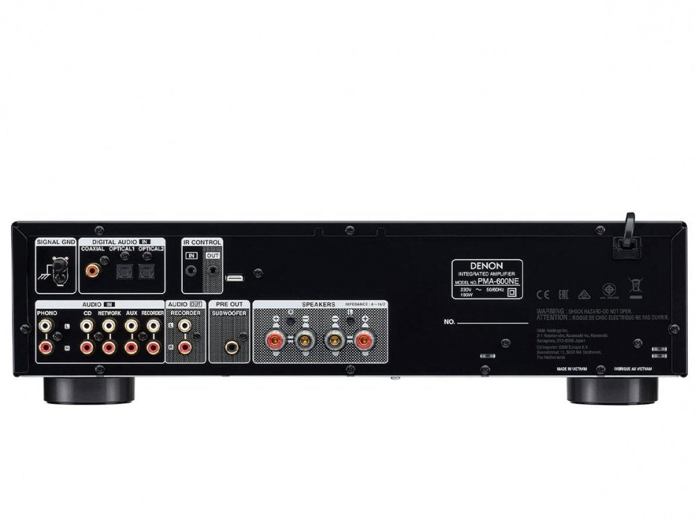 Denon PMA-600NE sztereó erősítő fekete színben - 2
