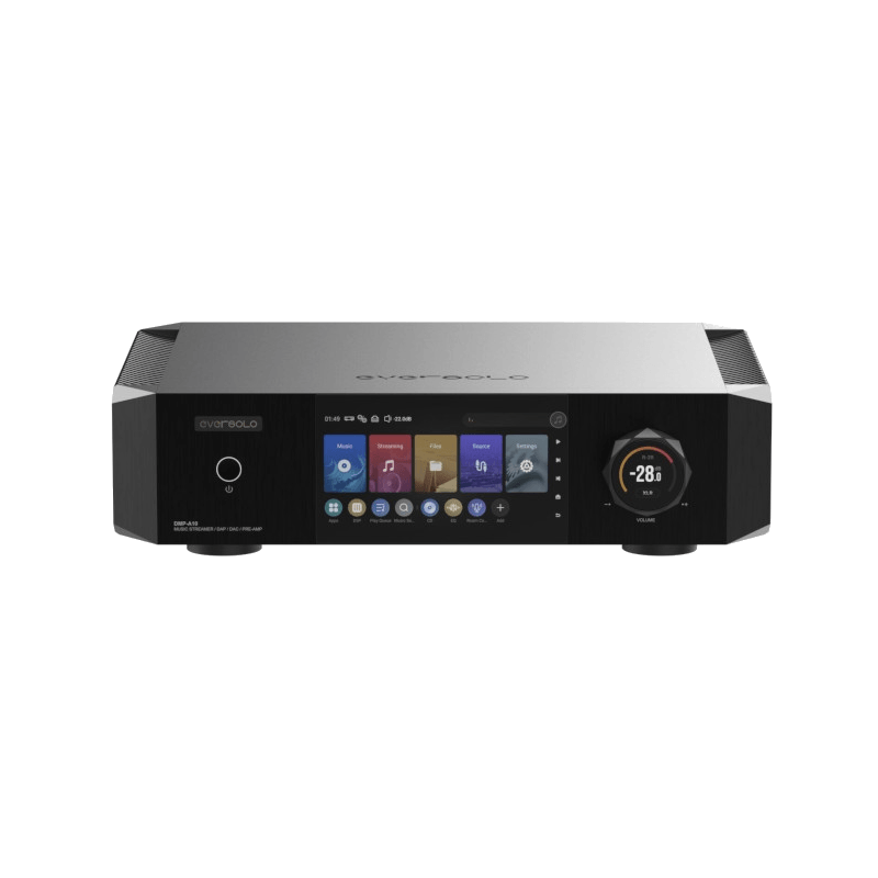 Eversolo DMP-A10 streamer, D/A konverter, fekete