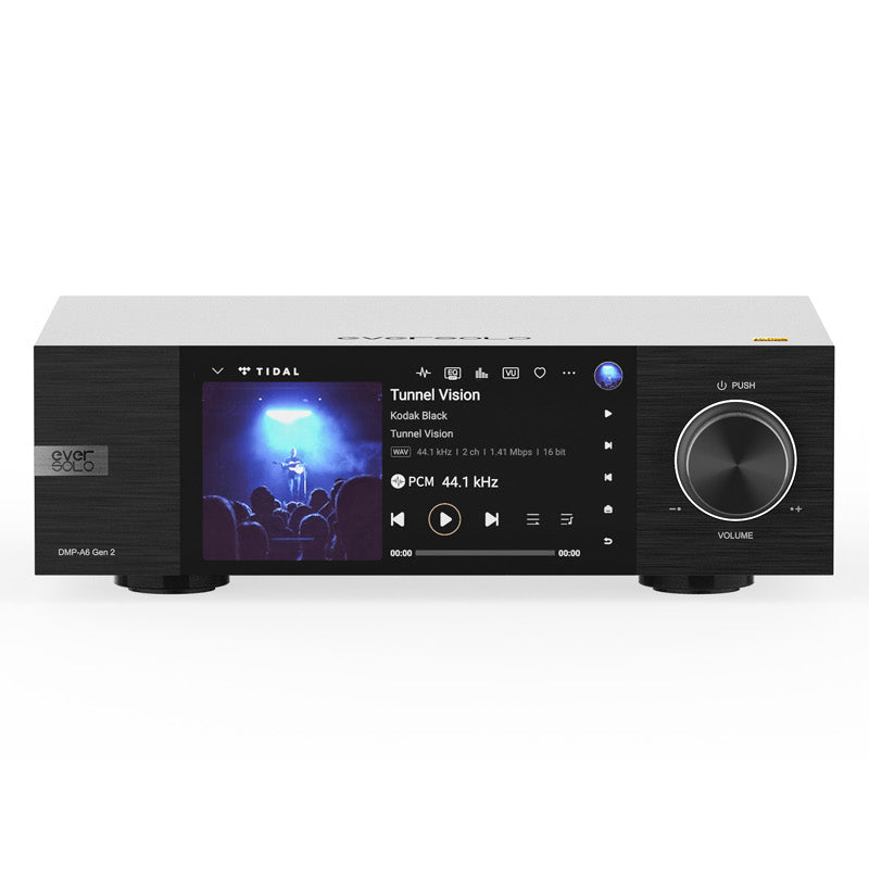 Eversolo DMP-A6 Gen 2 streamer, D/A konverter, fekete