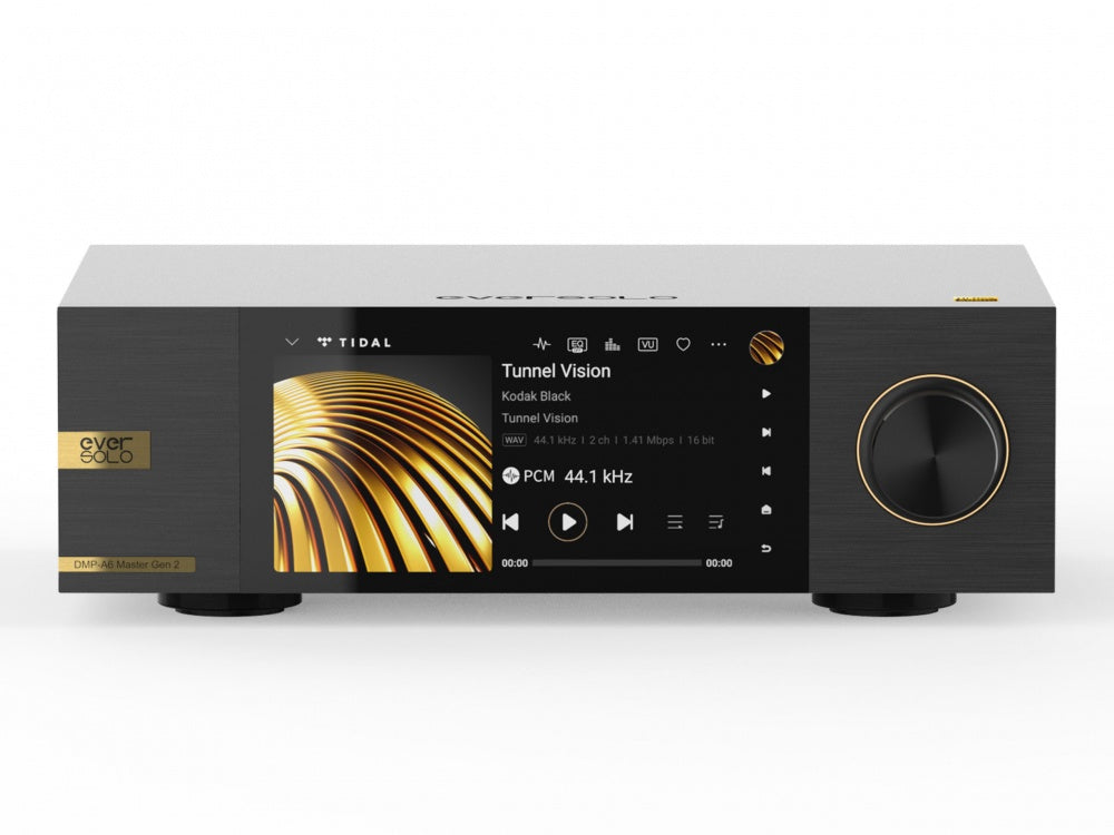 Eversolo DMP-A6 Master Edition Gen 2 streamer, D/A konverter, fekete