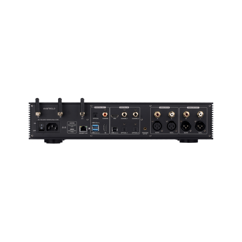Eversolo DMP-A8 streamer, D/A konverter, fekete - 2