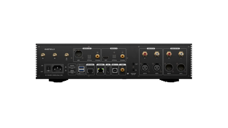 Eversolo DMP-A8 Gen2 streamer, D/A konverter, fekete