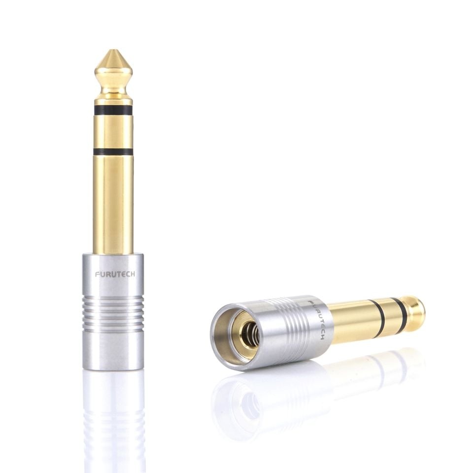 Furutech F-63G 3,5mm - 6,3mm jack átalakító