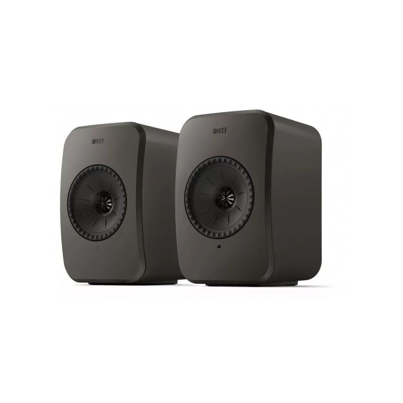 KEF LSX II wireless, aktív állványos hangfal, grafit szürke színben