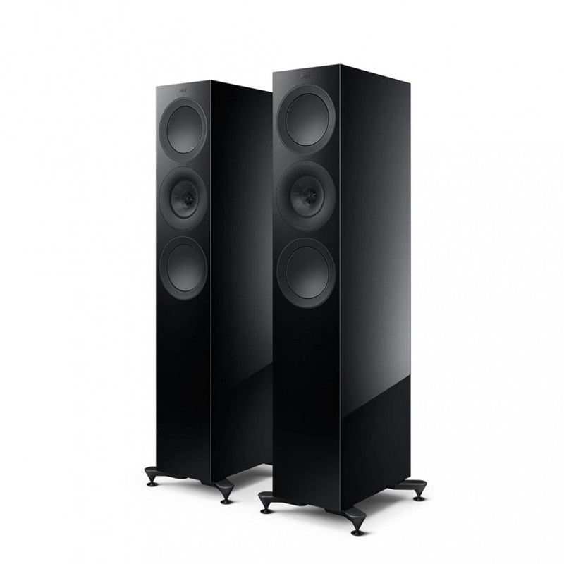 KEF R7 Meta álló hangfal,lakk fekete Lakk Fekete