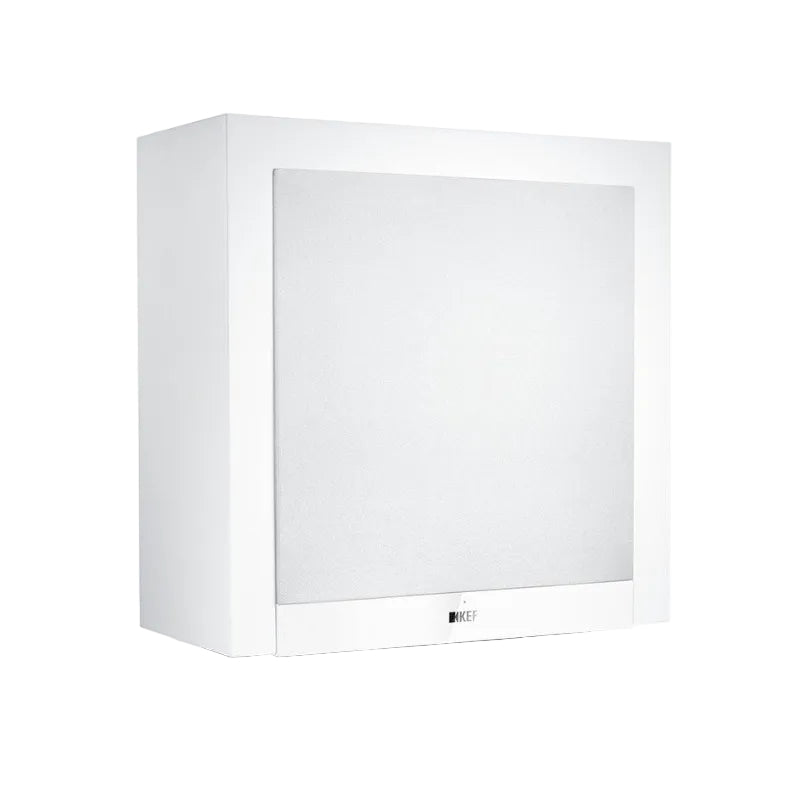 KEF T-2 mélyláda fehér színben.