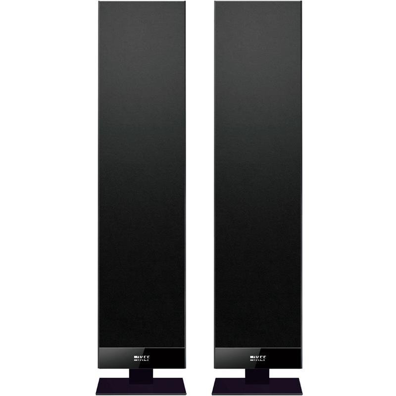 KEF T-301 állványos hangfal fekete színben.