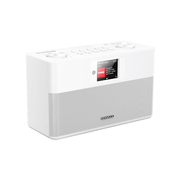 Kenwood CR-ST100S-W kompakt internet rádió, fehér