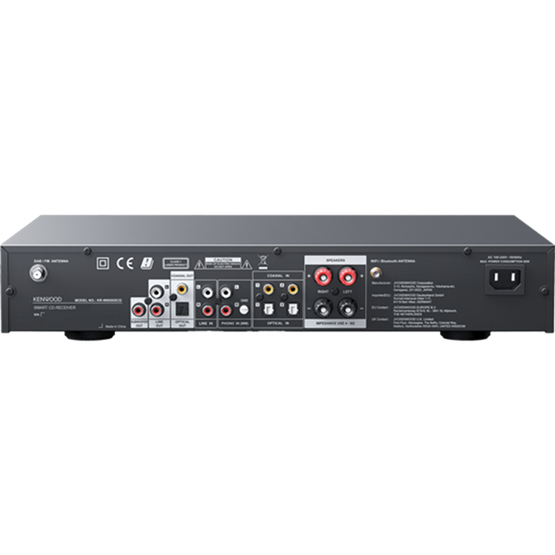 Kenwood KRW-8000SCD-B Mini hifi rendszer okos funkciókkal, fekete színben - 3
