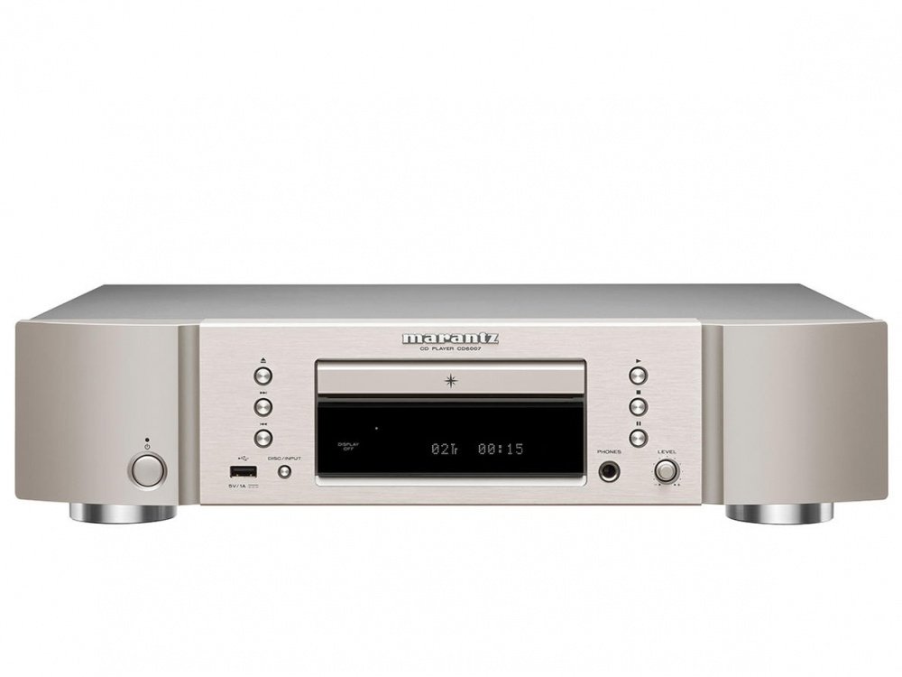 Marantz CD6007 CD lejátszó, ezüst színben
