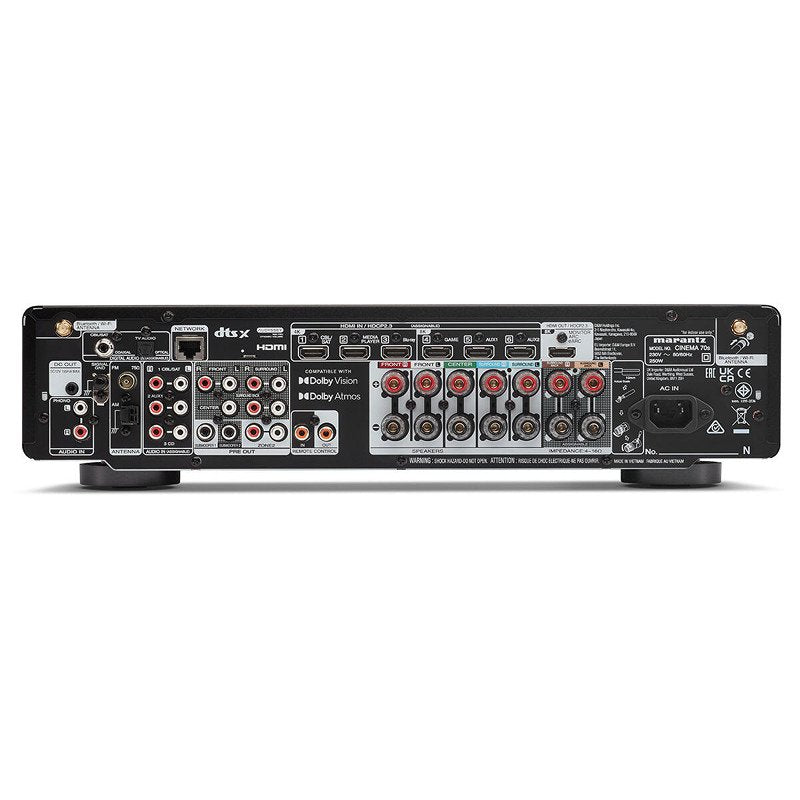 Marantz Cinema 70S házimozi rádióerősítő, ezüst színben - 2