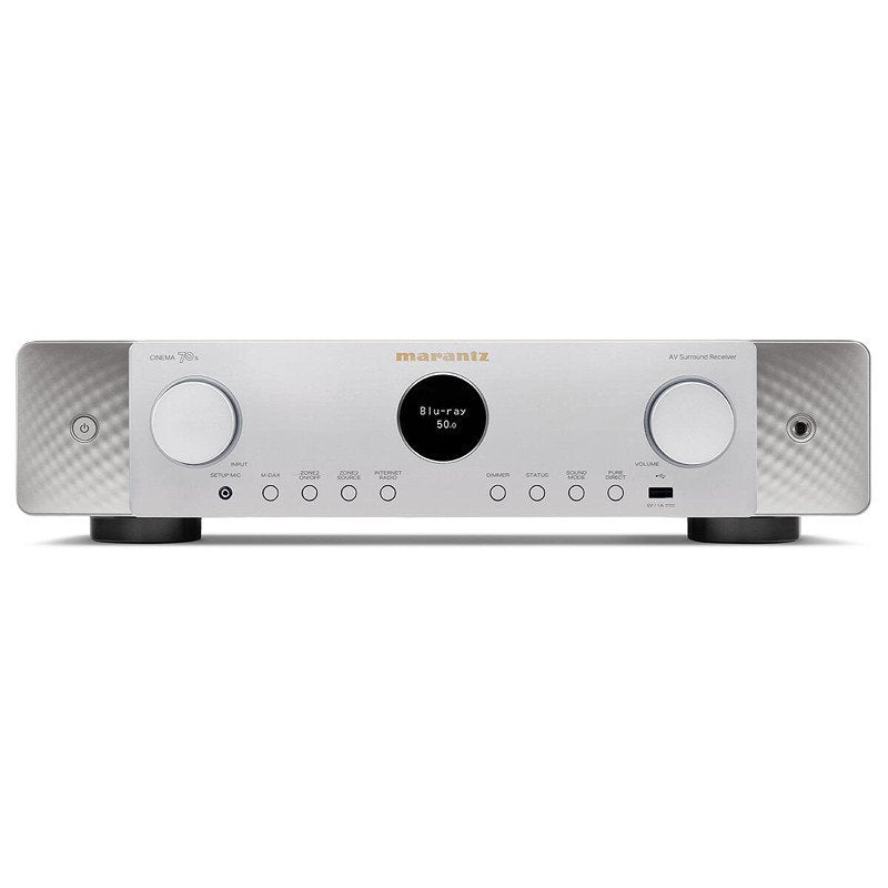 Marantz Cinema 70S házimozi rádióerősítő, ezüst színben
