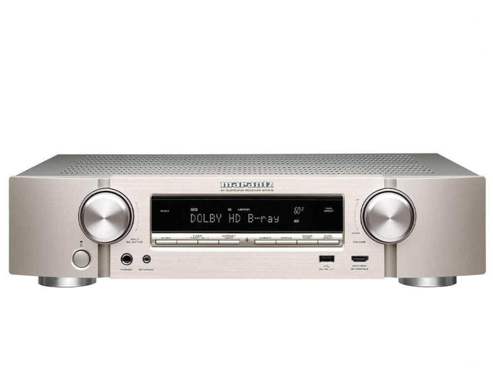 Marantz NR1510 házimozi erősítő, silver gold színben Silver Gold