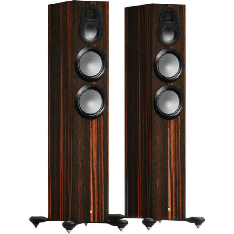 Monitor Audio Gold 300 6G álló hangfal, macassar (ébenfa)