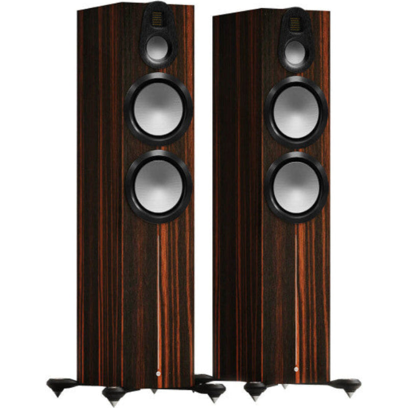 Monitor Audio Gold 500 6G álló hangfal, macassar (ébenfa) Macassar