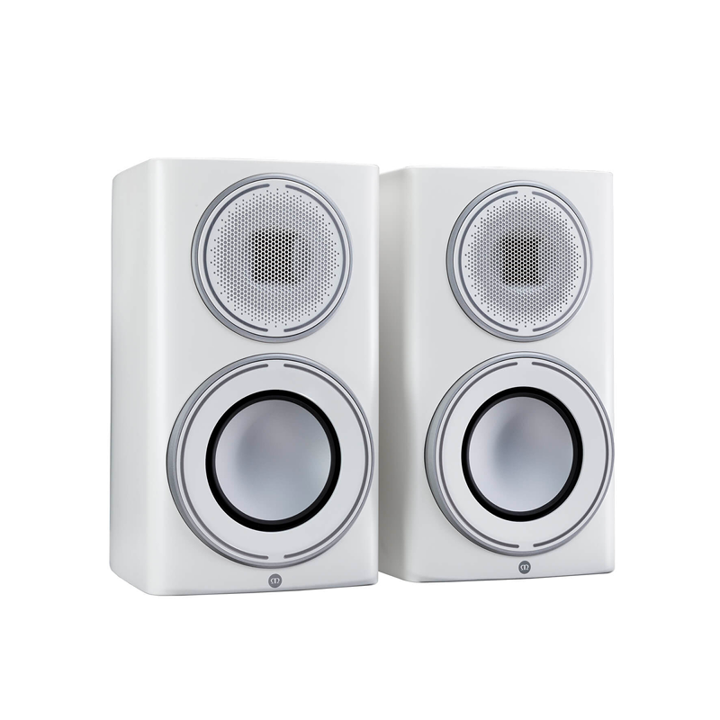 Monitor Audio Platinum 100 3G állványos hangfal, szatén fehér