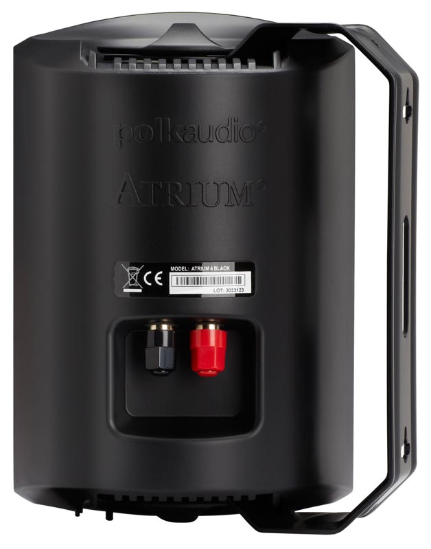Polk Audio Atrium 4 kültéri hangfal fekete színben. - 2