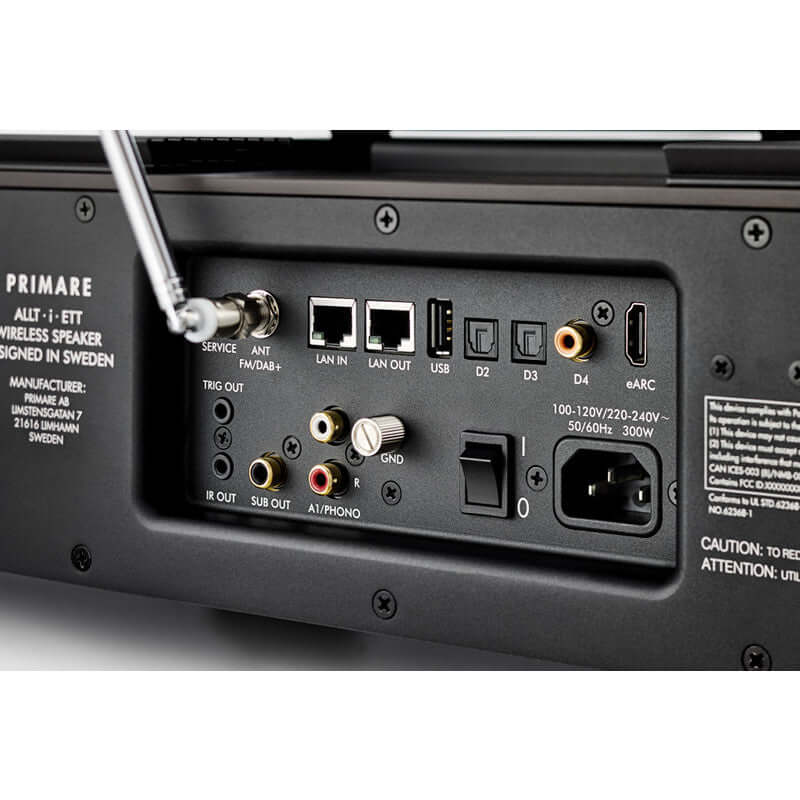 Primare Allt-i-Ett All-in-One hangrendszer, fekete - 5