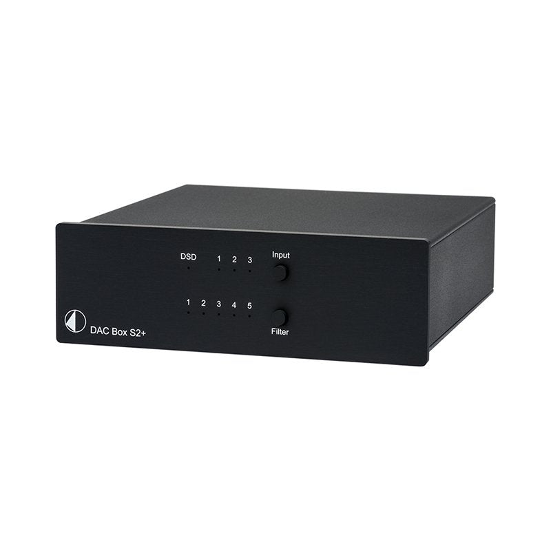 Pro-Ject DAC Box S2+ D/A konverter fekete színben