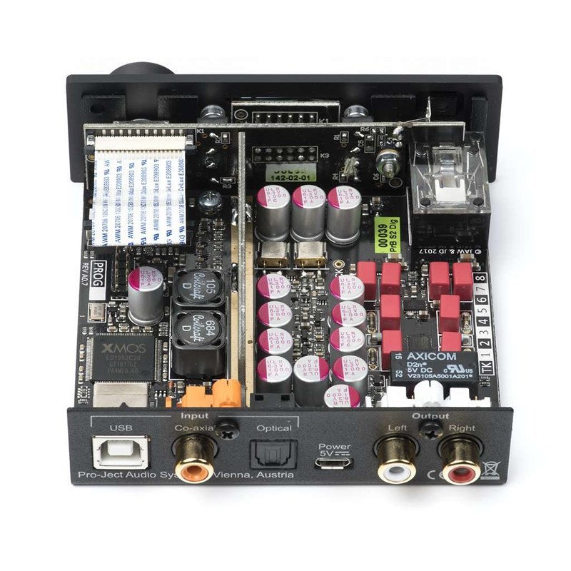 Pro-Ject DAC Box S2+ D/A konverter fekete színben - 2