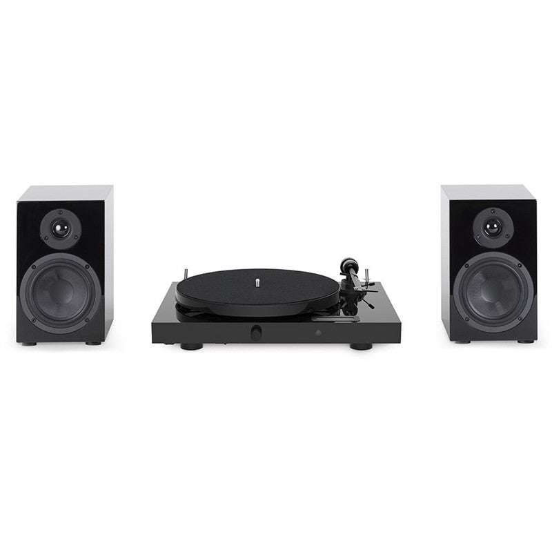 Pro-Ject Juke Box E1 HiFi Szett, lakk fekete