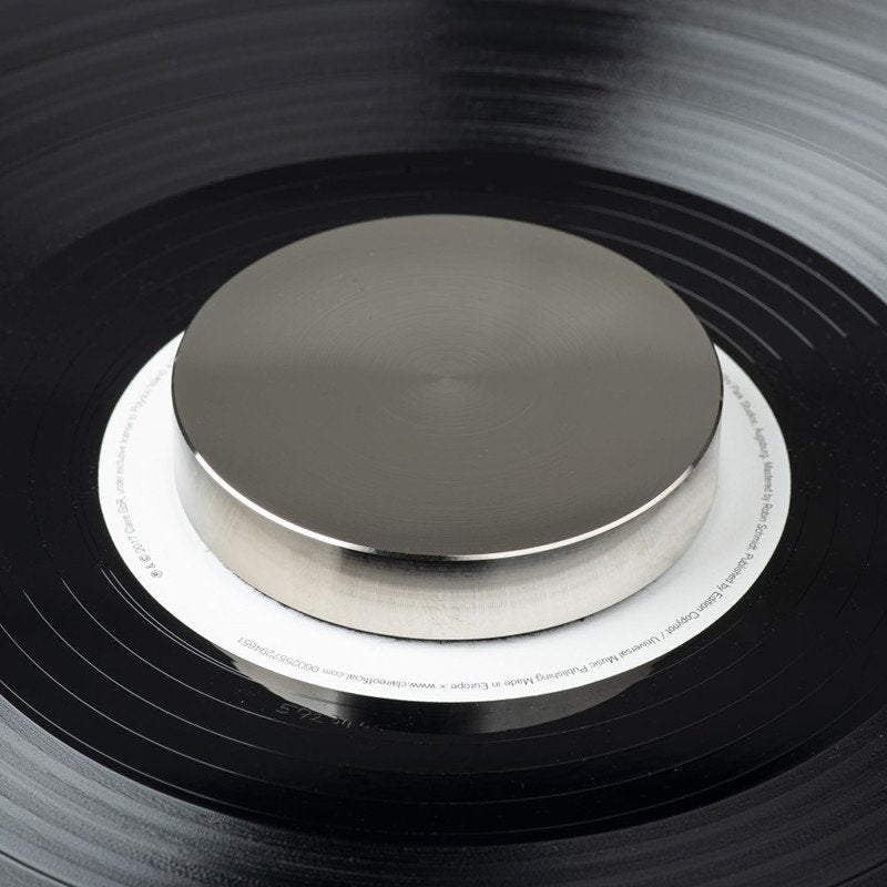 Pro-Ject Record Puck PRO lemez leszorító, ezüst színben - 2