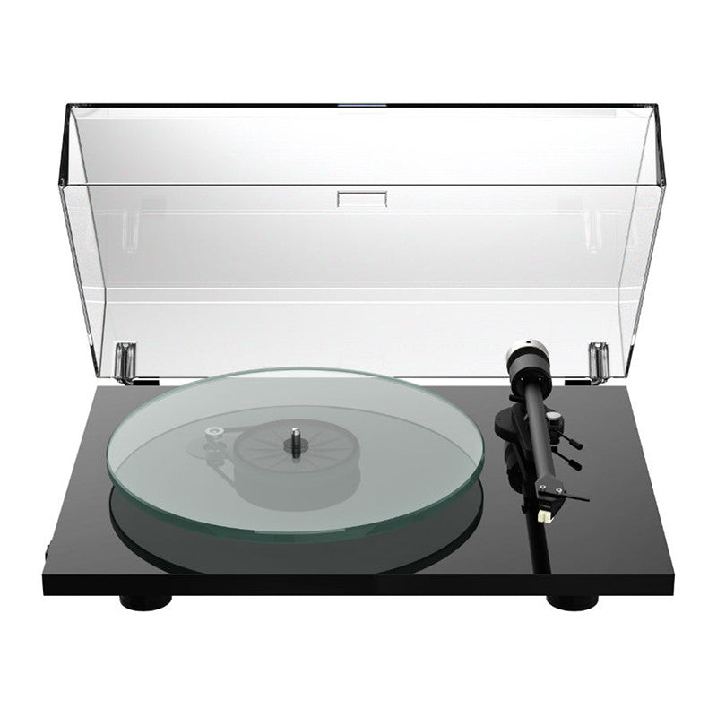 Pro-Ject T2 Super Phono lemezjátszó audiofil phono erősítővel és Sumiko Rainier hangszedővel, fekete