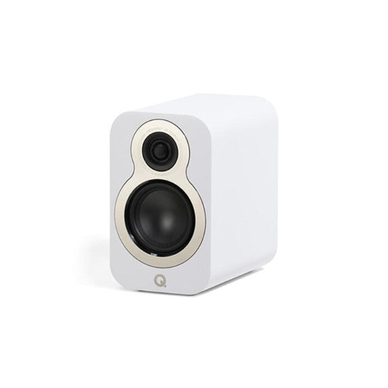 Q Acoustics QA 3010C állványos hangfal, szatén fehér