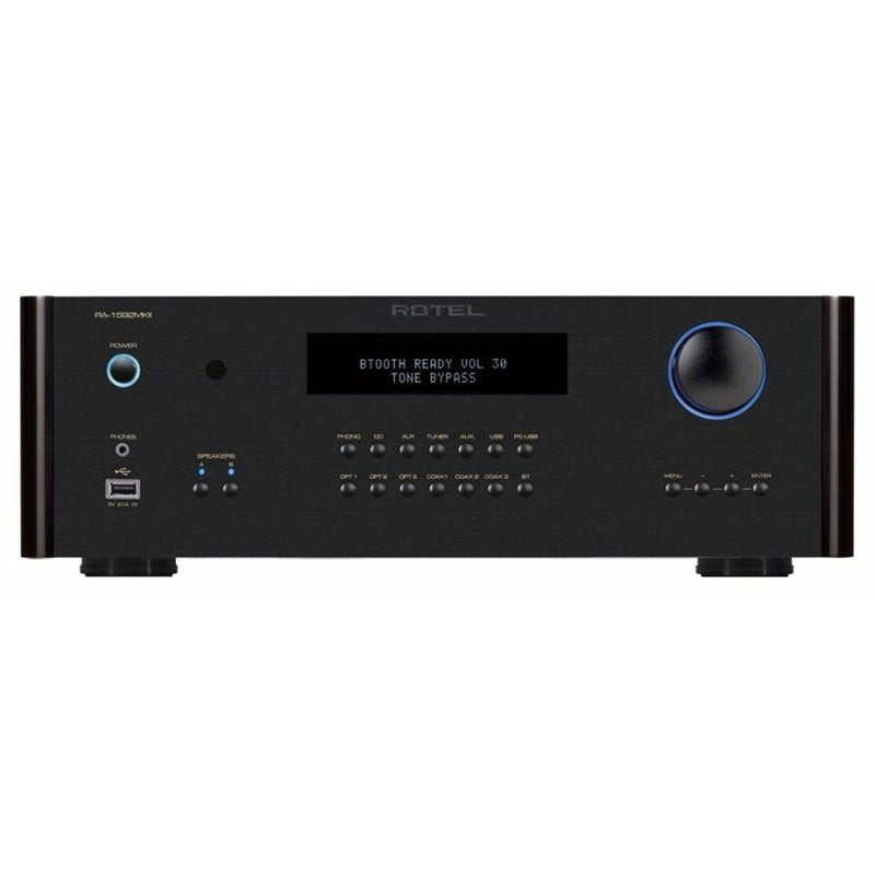 Rotel RA-1592MKII sztereó Integrált erősítő D/AC konverterrel, fekete színben