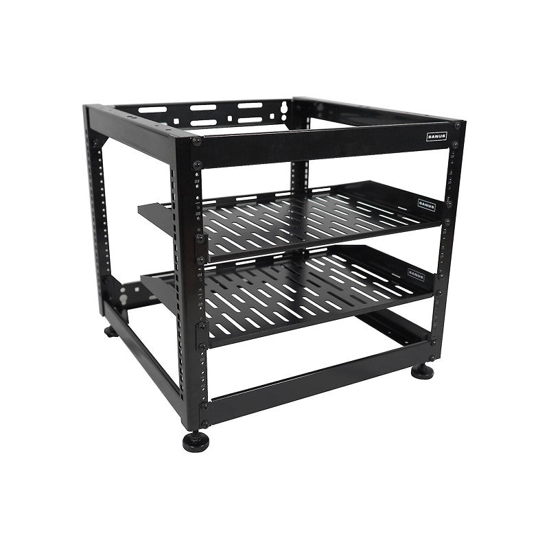 Sanus CFR-1610B1 rackszekrény keret, 10U