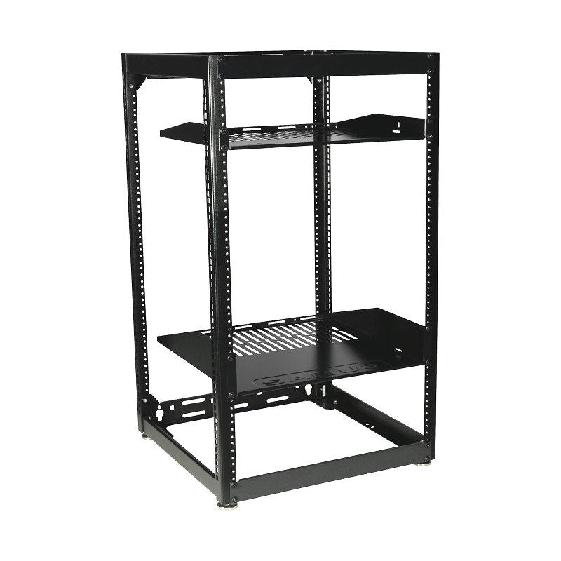 Sanus CFR-1620B1 rackszekrény keret, 20U